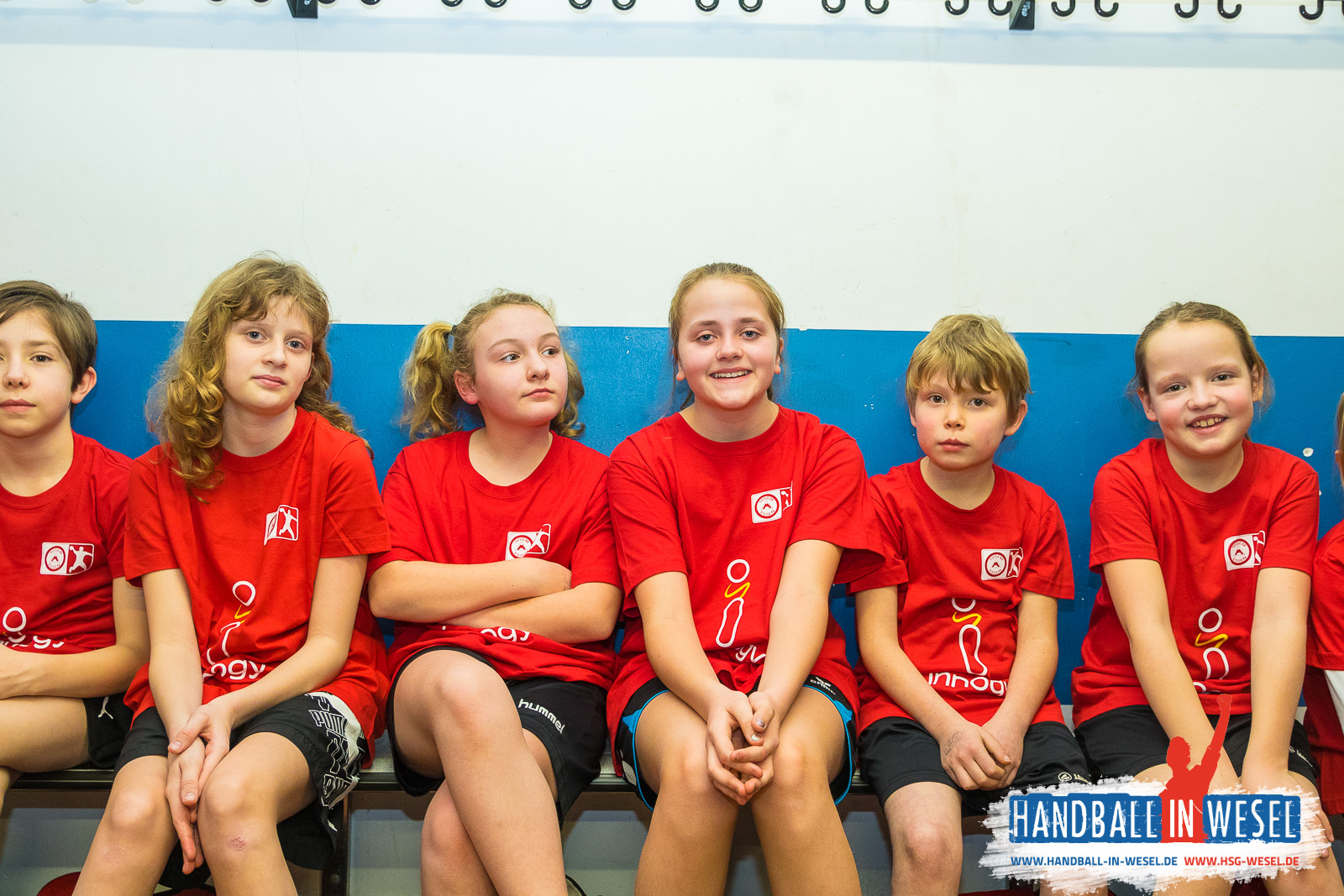 HSG Wesel E-Jugend / Einlaufkids TUSEM Essen 2017